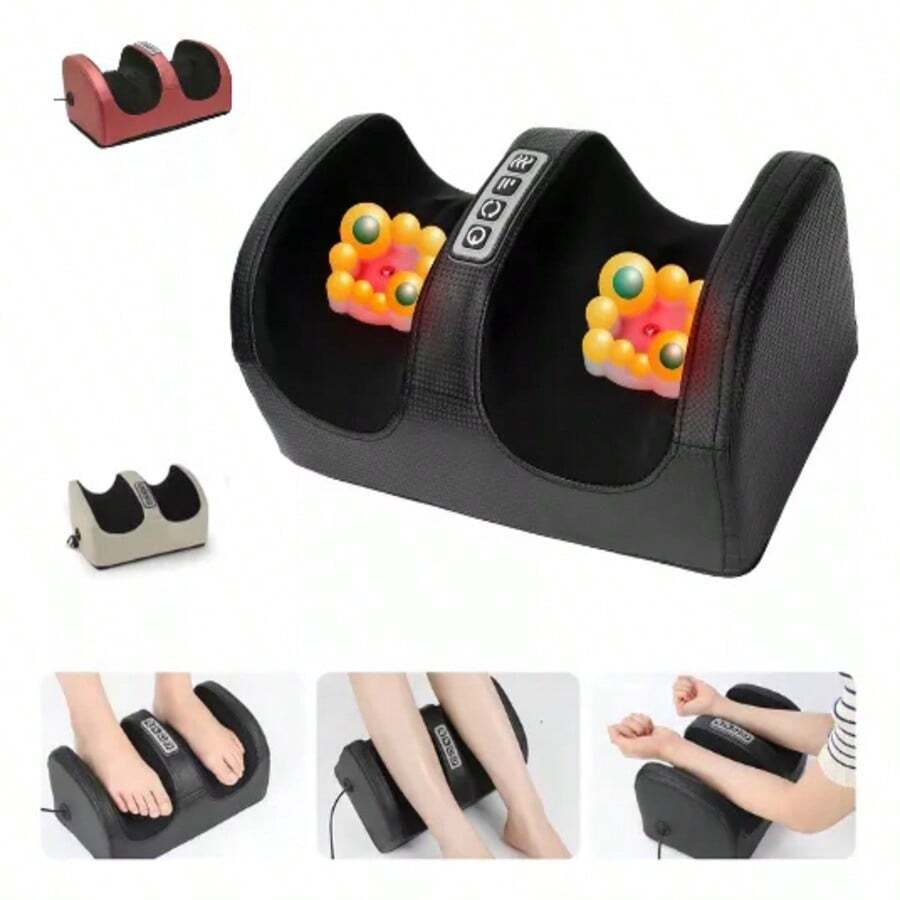 Shiafoot Electric Dual Voltage Massager For Feet And Legs Professional - 黑色 - 查看 1