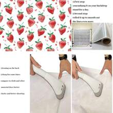 1 tấm phông nền chụp ảnh dâu tây đỏ, vải polyester màu nước màu hồng, biểu ngữ tiệc mừng Giáng sinh 59x39,3/82,6x59 inch, phông nền chụp ảnh trực tiếp trong nhà ngoài trời cho studio Giáng sinh - Nhiều màu - Xem 11