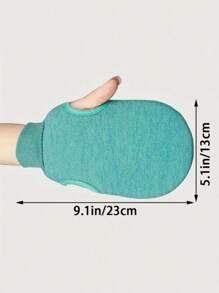 1pc Exfoliating Bath Body Scrub Cleaning Mitt, Dead Skin Removal Glove, Dual-Sided Body Cleaning Tool For SPA Foam Massage, Exfoliating Towel, Reversible Bath Mitt For Peeling, Suitable For Hydrotherapy, Massage And Body Scrubbing, Body Scrub Bath Accessories, Dead Skin Remover And Face Massager, Comes With Multi-Color Deep Cleansing Bath Towel