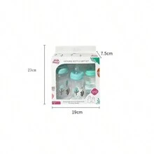 4件套 60ml/180ml/300ml 多色可选 高档礼盒 防摔防胀气 母婴用品 粉色 - 彩色 - 查看 3