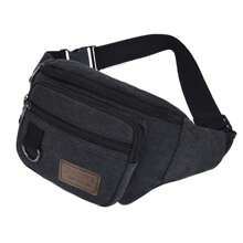 Túi đeo hông vải bố dung tích lớn, túi đựng điện thoại, ví đựng tiền, túi đeo chéo đa năng dùng cho thể thao, du lịch và đạp xe, túi đeo bụng, túi đựng tiền, túi du lịch, túi đi làm, túi Giáng sinh, quà tặng vui nhộn, quà tặng ngày lễ, túi đeo vai, túi Hobo, túi hông, đồ dùng cần thiết khi đi du lịch, túi mùa hè, túi đi học, túi nam, túi đeo thắt lưng, đồ dùng học tập mùa xuân - Nhiều màu - Xem 11