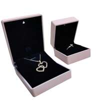 Jewelry Box With LED Light. - HỒNG - Xem 3