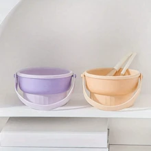 1pc Silicone Makeup Brush Cleaning Box, Makeup Sponge Cleaner, Makeup Brush Cleaning Bowl, Display Stand Set - Standard Model - View 4