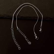 2pcs/Set Stainless Steel Minimalist Bracelets For Men, Suitable For Daily Wear, Dates, Parties, Great Gift For Men