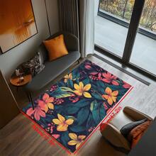 1件，美式油画风Ins风，花朵图案经典配色，欧式复古典雅设计，适用于客厅、卧室、厨房、卫生间、浴室、入户门、庭院，四季通用软地垫，家居装饰 - 彩色 - 查看 14