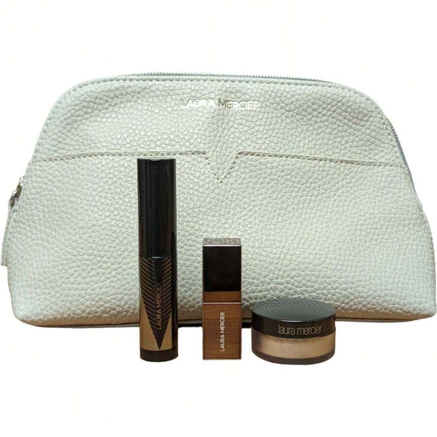 Laura Mercier 3 Piece Set With Cosmetic Bag - Multicolor - View 1