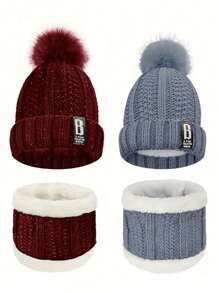 Conjunto de cinco o siete piezas de gorro, bufanda, orejeras, guantes y calcetines para mujer para otoño e invierno. Gorro de punto grueso y aterciopelado, resistente al viento y al frío, bufanda de punto, guantes de punto, orejeras cálidas, calcetines cálidos. Regalos de invierno para mujeres