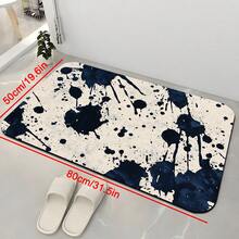 1 tấm thảm sàn phong cách tranh mực đen trắng, thảm chống trượt mềm mại, đơn giản và sáng tạo, chống mỏi, thấm hút, phòng tắm, phòng ngủ, phòng khách, nhà bếp, phòng tắm, phòng giặt, phòng tắm, hành lang, lối ra vào, phòng trò chơi, vật liệu Diatomite dày 3,5mm cho mọi mùa, thảm trang trí nhà cửa - Nhiều màu - Xem 8