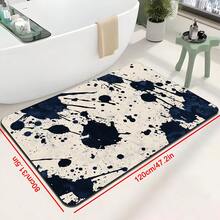 1 tấm thảm sàn phong cách tranh mực đen trắng, thảm chống trượt mềm mại, đơn giản và sáng tạo, chống mỏi, thấm hút, phòng tắm, phòng ngủ, phòng khách, nhà bếp, phòng tắm, phòng giặt, phòng tắm, hành lang, lối ra vào, phòng trò chơi, vật liệu Diatomite dày 3,5mm cho mọi mùa, thảm trang trí nhà cửa - Nhiều màu - Xem 9