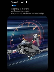 New Model S183 High-Configuration Remote Control Drone, High-Definition Dual-Camera Aerial Photography Remote Control Aircraft. Equipped With Optical Flow Hover - Black - View 5