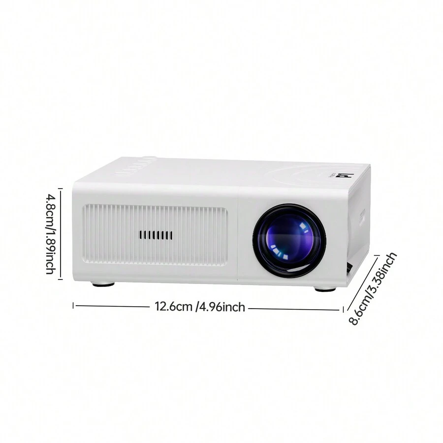 Outdoor Mini Projector, , Model Is Easy To Carry, Suitable For Travel/Outdoor/Living Room, HD 1080p Supported , Compatible With AV/SD Card/HDTV/USB,Etc.