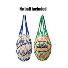 Borsa in rete di nylon per pallacanestro Pro Multiuso Borsa in rete di stoccaggio portatile per palle da sport per pallavolo, calcio e calcio