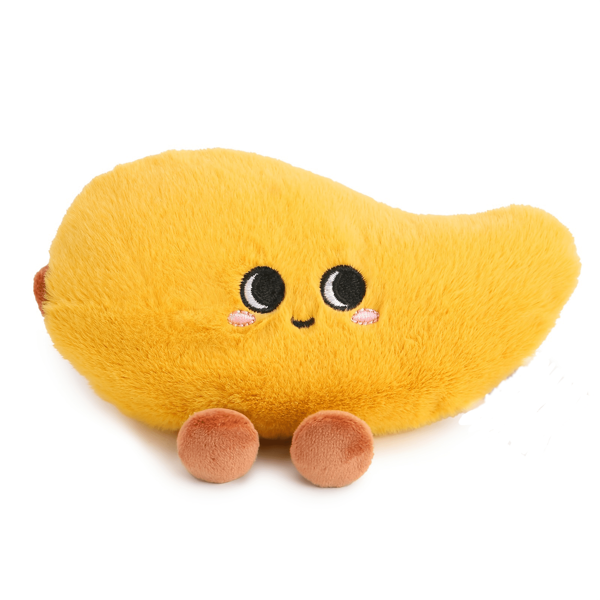 1 pieza Juguete de peluche tipo mochila o decoración de mesa con diseño de fruta serie mango