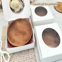 1 Customizable Wooden Ring Tray, Personalized Bridesmaid Or Bridal Jewelry Tray, Engagement And Wedding Accessories, Great Gift Idea - Redwood - View 5