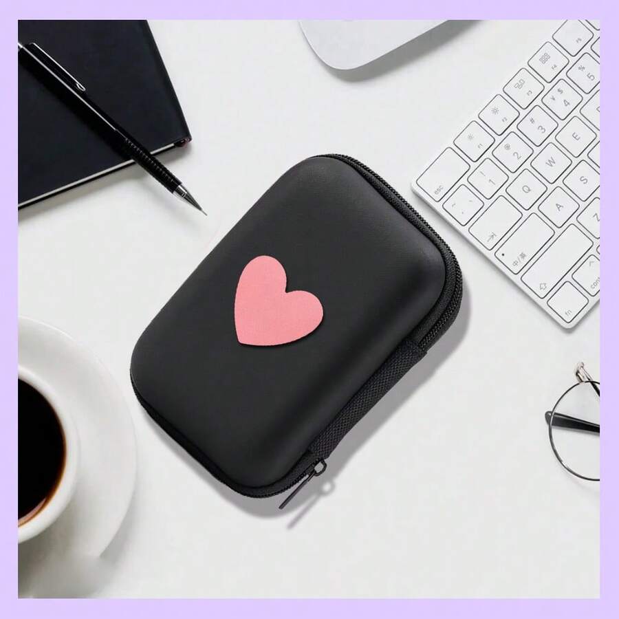 1 件/套耳机袋/数据线收纳袋苹果手机充电线保护套有线耳机收纳袋 - 彩色 - 查看 1