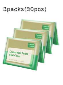 100pcs Toilet Seat Cover Disposable Flushable Paper Travel Toilet Seat Cover Portable For Adult And Kids' Potty Training Travel Essential Accessories For Airplane Road Trips Camping Hotel Back To School Travel Essentials Travel Accessories Travel Must Haves Beach Vacation Summer Holiday School Accessories Supplies Stuff Back To School Supplies