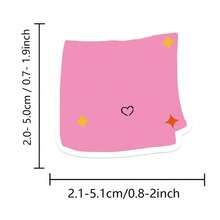 50 miếng dán đàn organ cho xe ô tô, xe máy, bình nước, máy tính xách tay, ốp điện thoại, đàn ghi ta, đồ chơi trang trí - Nhiều màu - Xem 2