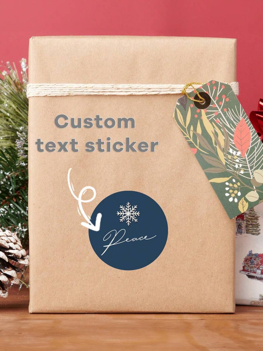 12 cái/24 cái/40 cái Nhãn dán Giáng sinh tùy chỉnh có thể dán trên Quà tặng Giáng sinh, Bao bì quà tặng Giáng sinh, Phong bì Giáng sinh, Thiệp chúc mừng Giáng sinh. Quà tặng cá nhân hóa, Nhãn dán cá nhân hóa, Ý tưởng quà tặngQuà tặng Giáng sinh tốt nhất - Nhiều màu - Xem 1