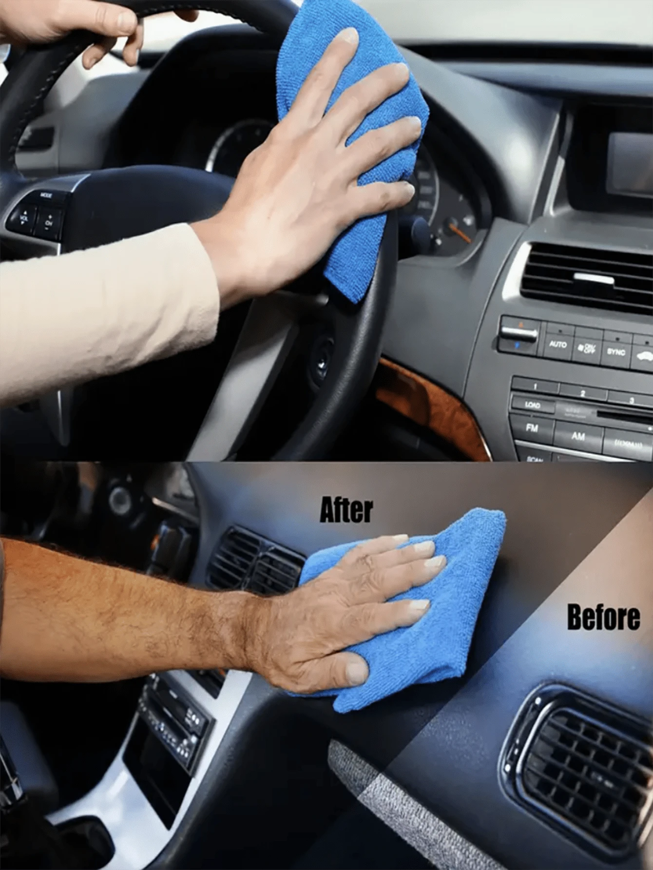 車内リフレッシュキット ダッシュボードとシートのクリーナー、光沢のあるフィニッシュ用のポリッシングワックス SHEIN1111sale