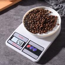 Báscula digital de cocina con capacidad de 10000 g - Blanco - Ver 2