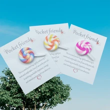 1/5/10 糖果拥抱卡：为感到焦虑、悲伤或沮丧的人提供的安慰卡礼物，是送给丈夫、妻子、家人或朋友的完美礼物 - 彩色 - 查看 9