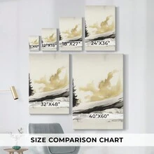 Christmas Holiday Art - Gallery Wrapped Canvas CCCLIII - 18X27英寸 - 查看 3