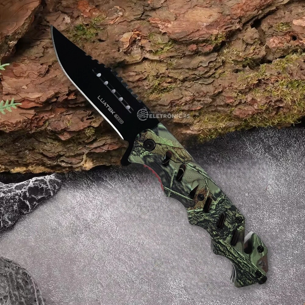 Electronics Paradise Tactical Pocket Knife Folding Blade 3D Print Sharp