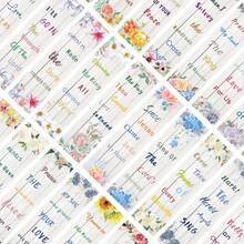 30 Bộ Sách Đánh Dấu Bài Thơ Kinh Thánh Sổ Tay Đơn Giản Vật Liệu Sáng Tạo Văn Học Ins Giấy Đọc Sách Đánh Dấu Trang Tự Làm - Nhiều màu - Xem 6