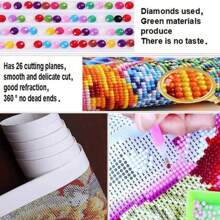 1pc Sunflower Diamond Painting Kit For Adults Beginners, 5D DIY Butterfly Diamond Art Craft Kit, Floral Diamond Dotting Jewelry Art Home Decor Gift