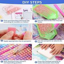 1pc Sunflower Diamond Painting Kit For Adults Beginners, 5D DIY Butterfly Diamond Art Craft Kit, Floral Diamond Dotting Jewelry Art Home Decor Gift