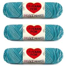 3pcs Soft & Warm Acrylic Yarn Bundle - Ideal For Beginners Knitting & Crochet Kit, Variety Of Colors - Great For DIY Scarf & Blanket Making