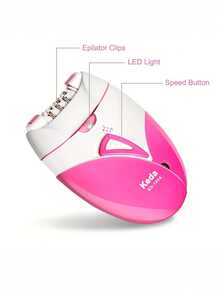 Thiết bị triệt lông điện có thể sạc lại cho vùng dưới cánh tay, chân và mặt - Phù hợp cho cả nam và nữ - Nhiều màu - Xem 5