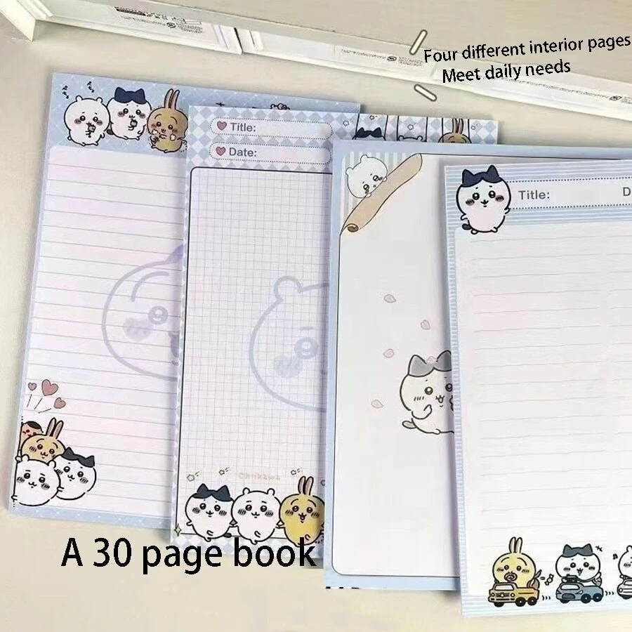 AOGER 4pcs Original New B5 Cute Paper Pad Small Eight-Bit Usaqi Tongins ...