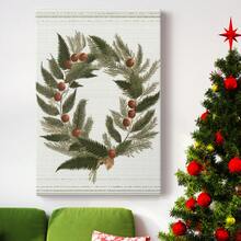 Christmas Holiday Art - Gallery Wrapped Canvas CCCLXV - 12X18INCH - Xem 7