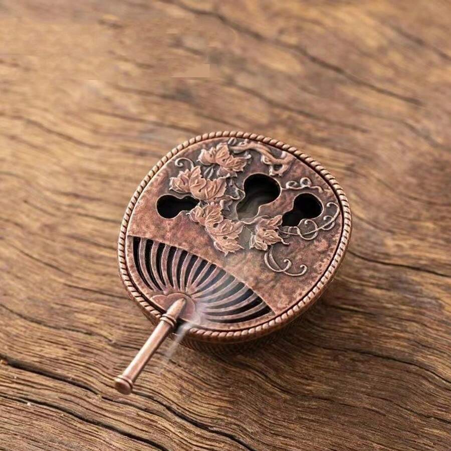 1pc MultiColor Copper Alloy New Chinese Style Gourd Shaped Incense