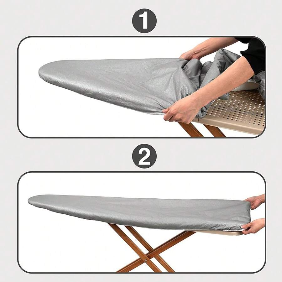 Ironing Board Cover, Full Size Scorch Resistant Padding, Elastic Edge