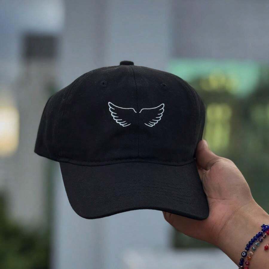 Gorra de Duki Alas Ángel - Negro - Ver 1