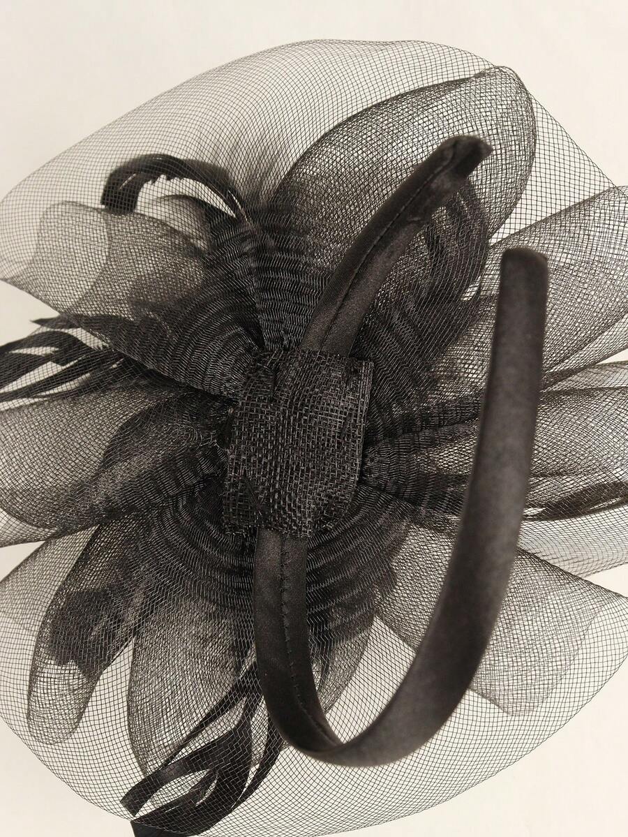 Women's Charming Hat Tea Party Hat, Kentucky Derby Headband, Felt