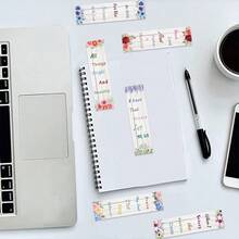 30 Bộ Sách Đánh Dấu Bài Thơ Kinh Thánh Sổ Tay Đơn Giản Vật Liệu Sáng Tạo Văn Học Ins Giấy Đọc Sách Đánh Dấu Trang Tự Làm - Nhiều màu - Xem 9
