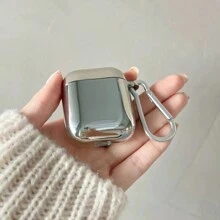 电镀银/熊/蝴蝶结设计保护壳适用于 Apple 蓝牙耳机，防摔防震保护套适用于 蓝牙耳机充电盒 - 彩色 - 查看 13