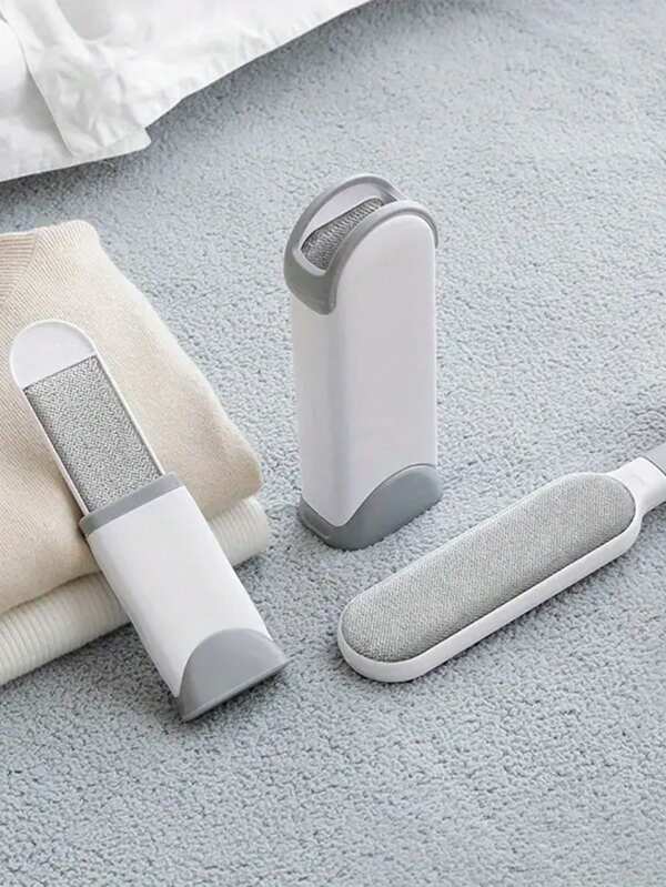 1 Reusable Hair Removal Tool - Portable Pet Hair Cleaning Brush, Electrostatic Lint Removal Tool For Dusting Clothing, Furniture And Carpet - No Battery Required