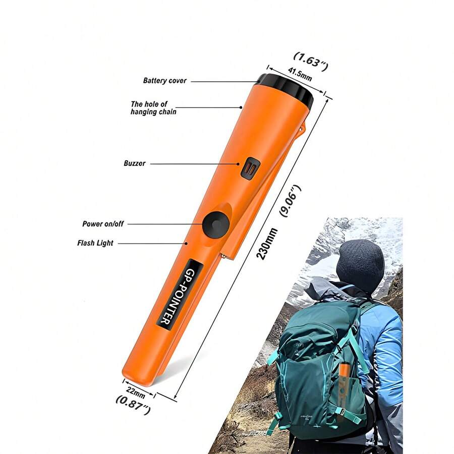 1 Set, Handheld Metal Detector GPPointer Pinpointing For Treasure