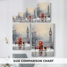 Christmas Holiday Art - Gallery Wrapped Canvas DLXIII - 24X36英寸 - 查看 3