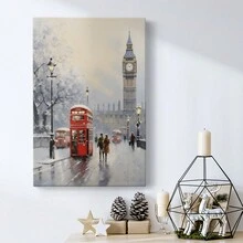 Christmas Holiday Art - Gallery Wrapped Canvas DLXIII - 24X36英寸 - 查看 4