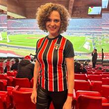 Original Sao Paulo Women's Shirt Official Spfc AWAY 2024 Shirt - Đỏ và trắng - Xem 5