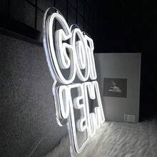 Got'Em 霓虹灯标志 Sneakerhead LED 霓虹灯标志 运动鞋室墙壁装饰 霓虹灯标志 发光标志 墙壁装饰 鞋店 运动室装饰 礼品 客厅 卧室 - 白色 - 查看 4