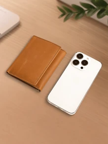 1 pieza Cartera personalizada, cartera de cuero sintético personalizada para hombres, cartera de piel de PU, portador de tarjetas multifuncional, regalo para novio/él/padre/esposo, bolsos y bolsos para mujeres