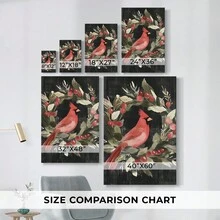 Christmas Holiday Art - Gallery Wrapped Canvas XXIX - 16x24英寸 - 查看 3