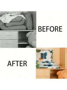 4/7/10/13 chiếc Túi đựng đồ nén chân không có bơm, đựng quần áo, chăn và mền, túi tiết kiệm không gian cho gia đình, vật dụng thiết yếu khi đi du lịch cho ký túc xá, lớp học, giáo viên, học sinh - Nhiều màu - Xem 3