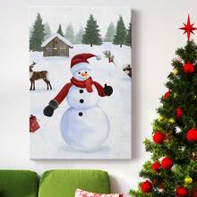 Christmas Holiday Art - Gallery Wrapped Canvas CCCXCV - 40X60INCH - Xem 7